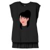 Women's Flowy Muscle Tee With Rolled Cuffs Thumbnail