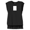 Women's Flowy Muscle Tee With Rolled Cuffs Thumbnail