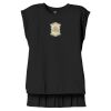 Women's Flowy Muscle Tee With Rolled Cuffs Thumbnail