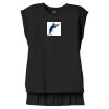 Women's Flowy Muscle Tee With Rolled Cuffs Thumbnail