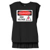 Women's Flowy Muscle Tee With Rolled Cuffs Thumbnail