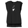 Women's Flowy Muscle Tee With Rolled Cuffs Thumbnail