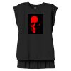 Women's Flowy Muscle Tee With Rolled Cuffs Thumbnail