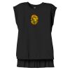 Women's Flowy Muscle Tee With Rolled Cuffs Thumbnail