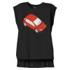 Women's Flowy Muscle Tee With Rolled Cuffs Thumbnail
