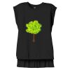 Women's Flowy Muscle Tee With Rolled Cuffs Thumbnail