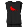 Women's Flowy Muscle Tee With Rolled Cuffs Thumbnail