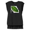Women's Flowy Muscle Tee With Rolled Cuffs Thumbnail