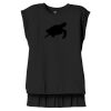 Women's Flowy Muscle Tee With Rolled Cuffs Thumbnail