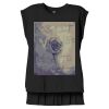 Women's Flowy Muscle Tee With Rolled Cuffs Thumbnail