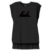 Women's Flowy Muscle Tee With Rolled Cuffs Thumbnail