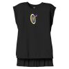 Women's Flowy Muscle Tee With Rolled Cuffs Thumbnail