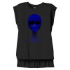Women's Flowy Muscle Tee With Rolled Cuffs Thumbnail