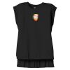 Women's Flowy Muscle Tee With Rolled Cuffs Thumbnail