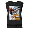 Women's Flowy Muscle Tee With Rolled Cuffs Thumbnail