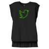 Women's Flowy Muscle Tee With Rolled Cuffs Thumbnail
