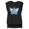 Women's Flowy Muscle Tee With Rolled Cuffs Thumbnail