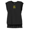 Women's Flowy Muscle Tee With Rolled Cuffs Thumbnail