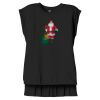 Women's Flowy Muscle Tee With Rolled Cuffs Thumbnail