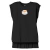 Women's Flowy Muscle Tee With Rolled Cuffs Thumbnail