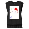 Women's Flowy Muscle Tee With Rolled Cuffs Thumbnail