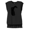Women's Flowy Muscle Tee With Rolled Cuffs Thumbnail