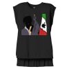 Women's Flowy Muscle Tee With Rolled Cuffs Thumbnail