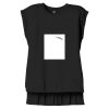Women's Flowy Muscle Tee With Rolled Cuffs Thumbnail