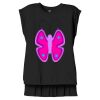 Women's Flowy Muscle Tee With Rolled Cuffs Thumbnail