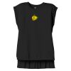 Women's Flowy Muscle Tee With Rolled Cuffs Thumbnail