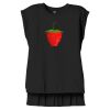 Women's Flowy Muscle Tee With Rolled Cuffs Thumbnail