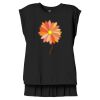 Women's Flowy Muscle Tee With Rolled Cuffs Thumbnail