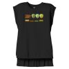 Women's Flowy Muscle Tee With Rolled Cuffs Thumbnail