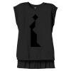 Women's Flowy Muscle Tee With Rolled Cuffs Thumbnail