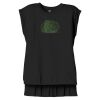 Women's Flowy Muscle Tee With Rolled Cuffs Thumbnail