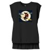 Women's Flowy Muscle Tee With Rolled Cuffs Thumbnail