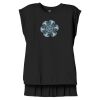 Women's Flowy Muscle Tee With Rolled Cuffs Thumbnail