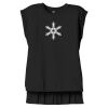 Women's Flowy Muscle Tee With Rolled Cuffs Thumbnail