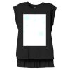 Women's Flowy Muscle Tee With Rolled Cuffs Thumbnail