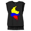 Women's Flowy Muscle Tee With Rolled Cuffs Thumbnail