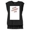 Women's Flowy Muscle Tee With Rolled Cuffs Thumbnail