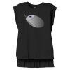 Women's Flowy Muscle Tee With Rolled Cuffs Thumbnail