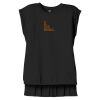 Women's Flowy Muscle Tee With Rolled Cuffs Thumbnail