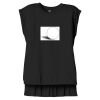 Women's Flowy Muscle Tee With Rolled Cuffs Thumbnail