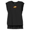 Women's Flowy Muscle Tee With Rolled Cuffs Thumbnail