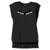 Women's Flowy Muscle Tee With Rolled Cuffs Thumbnail