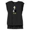 Women's Flowy Muscle Tee With Rolled Cuffs Thumbnail