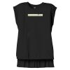 Women's Flowy Muscle Tee With Rolled Cuffs Thumbnail