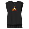 Women's Flowy Muscle Tee With Rolled Cuffs Thumbnail