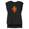 Women's Flowy Muscle Tee With Rolled Cuffs Thumbnail